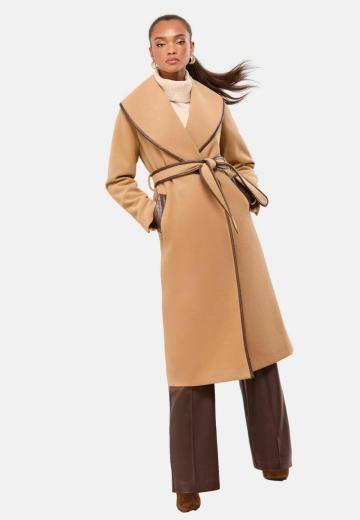 Шерстяное пальто