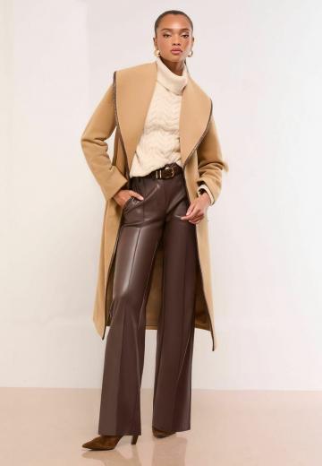 Шерстяное пальто