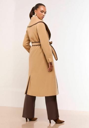 Шерстяное пальто