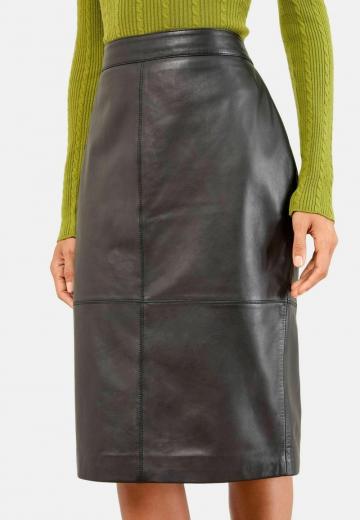 Кожаная юбка