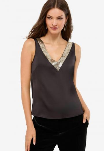 Блузка без рукавов