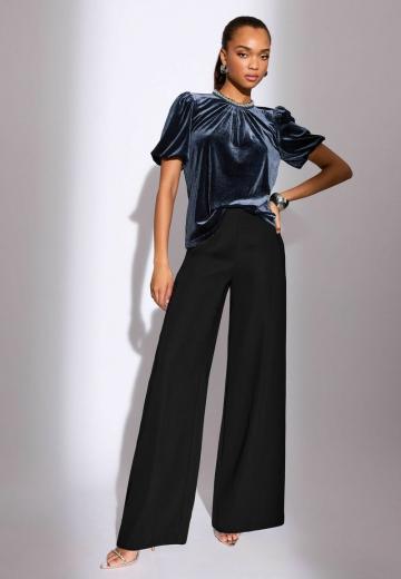 Атласная блузка