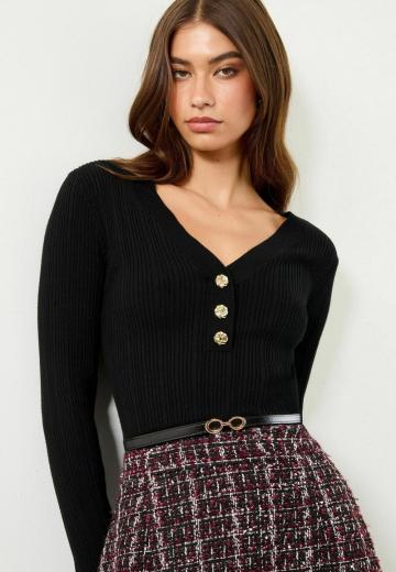 Вязаное платье