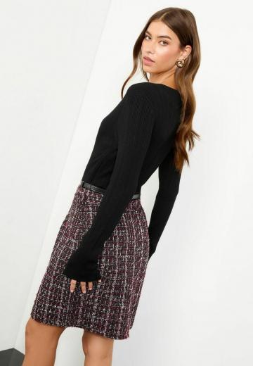 Вязаное платье