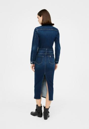 Джинсовое платье