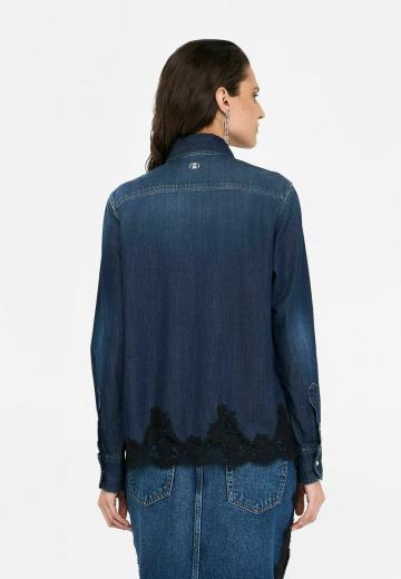 Джинсовая блузка