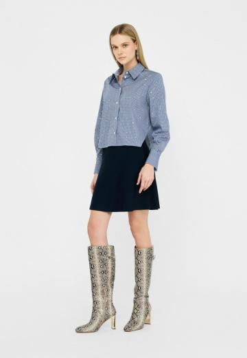 Вязаная юбка