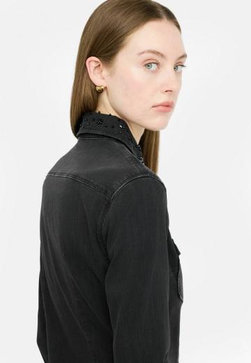 Джинсовая блузка