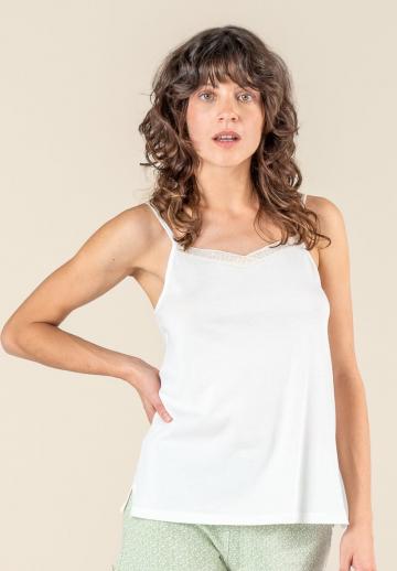 Топ на бретельках