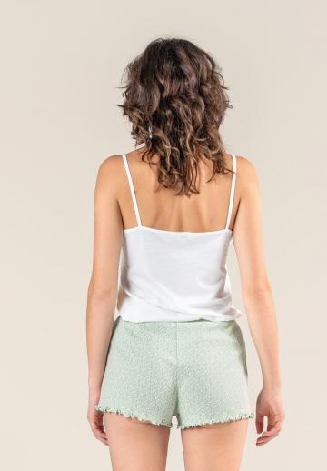 Топ на бретельках