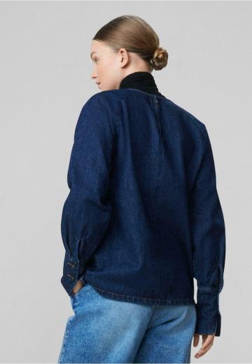 Джинсовая блузка