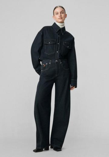 Джинсовая блузка