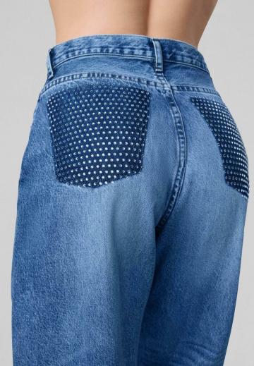 Прямые джинсы