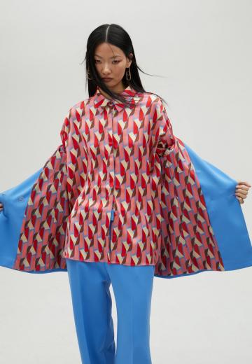 Длинная блузка