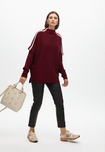 Длинный пуловер