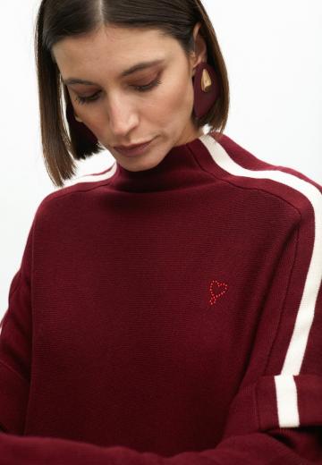 Длинный пуловер