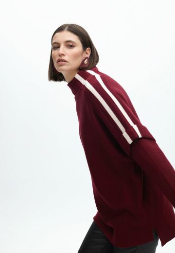 Длинный пуловер