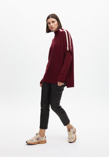 Длинный пуловер