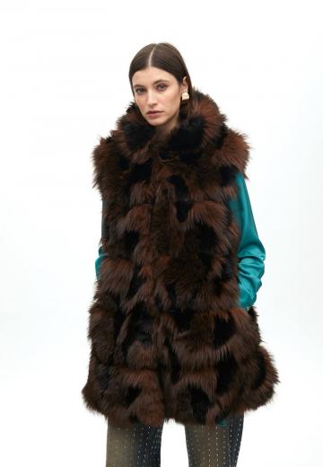 Пуховой жилет