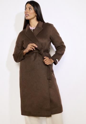 Шерстяное пальто