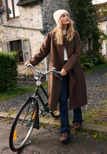 Шерстяное пальто