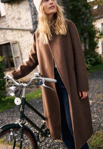 Шерстяное пальто