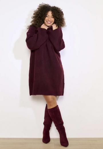 Вязаное платье