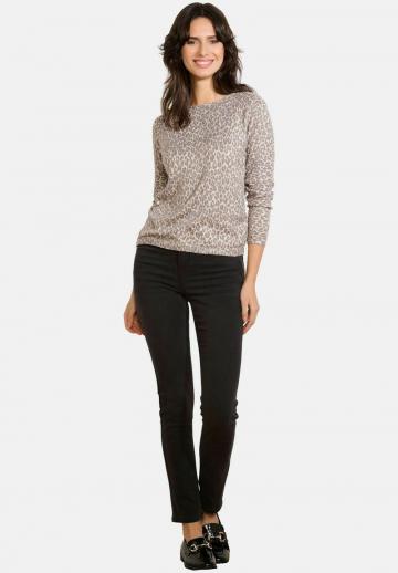 Пуловер с рукавом три четверти