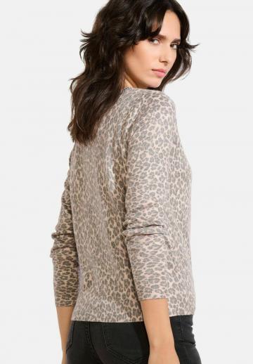 Пуловер с рукавом три четверти