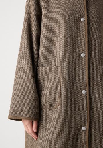 Шерстяное пальто