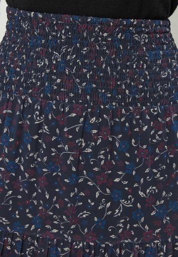 Юбка с воланами