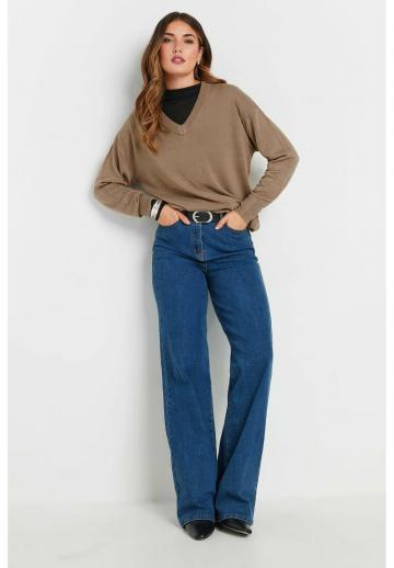 Длинный пуловер