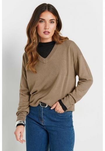 Длинный пуловер