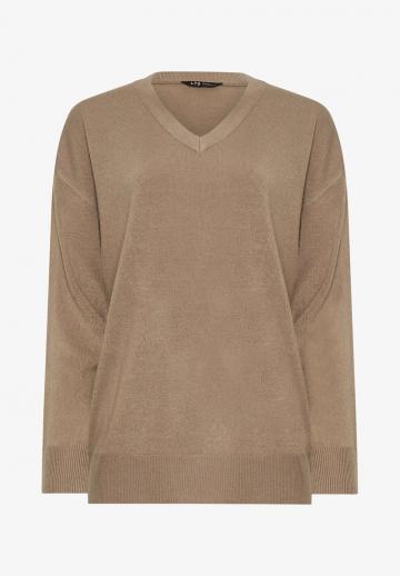 Длинный пуловер