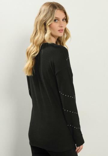 Длинный пуловер