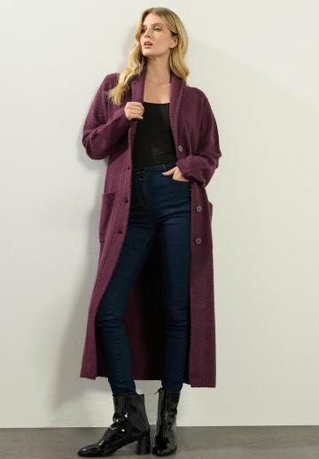 Длинный кардиган