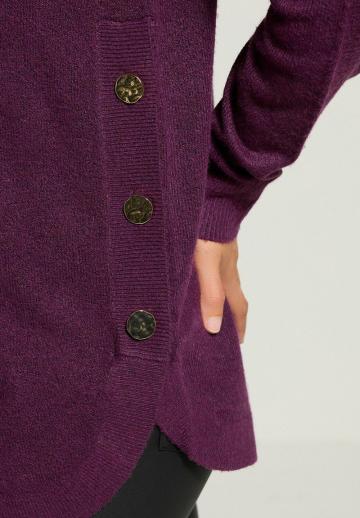 Длинный пуловер