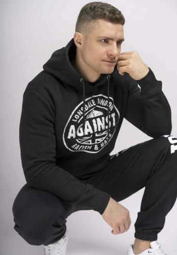 Пуловер с капюшоном