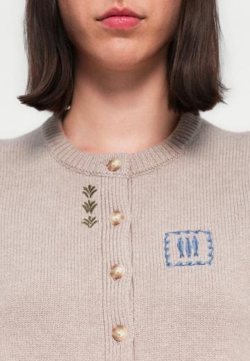 Вязаная кофта