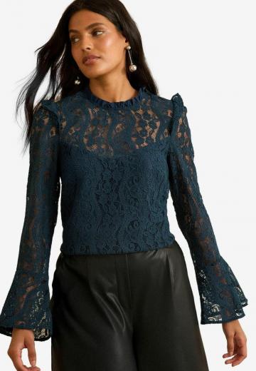 Кружевная блузка