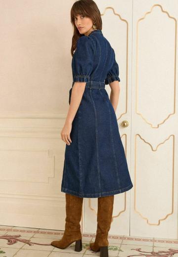 Джинсовое платье