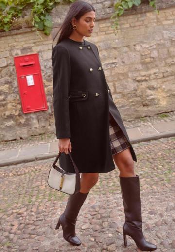 Шерстяное пальто