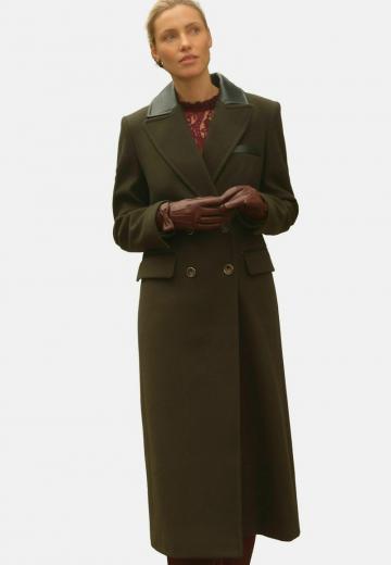 Шерстяное пальто