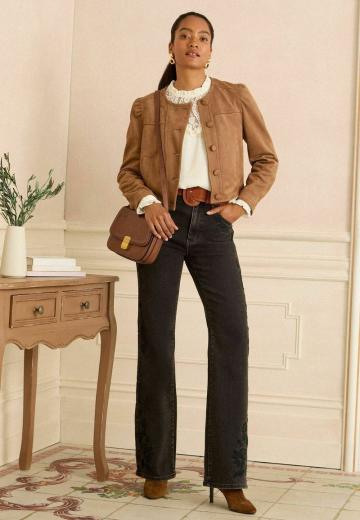 Клешеные джинсы