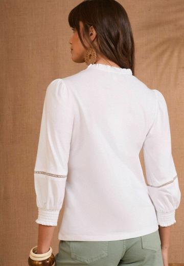 Майка с рукавом три четверти