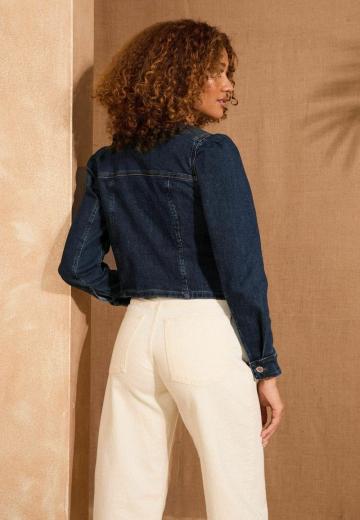 Джинсовая жилетка