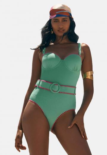 Слитный купальник