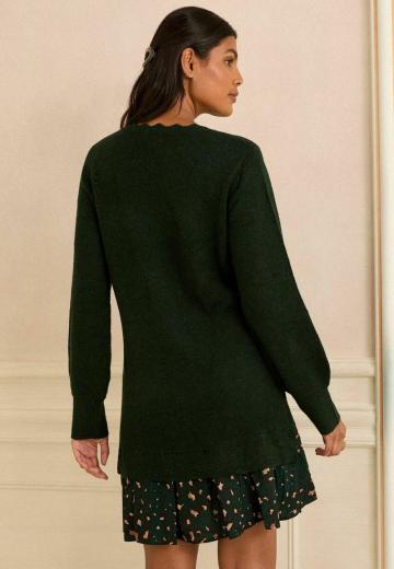 Вязаное платье