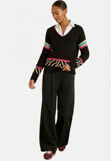 Длинный пуловер