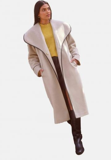 Шерстяное пальто